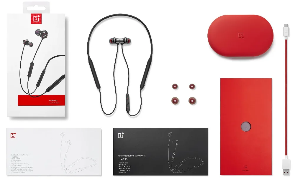 Оригинальные беспроводные наушники oneplus Bullets 2, быстрая зарядка, Google Assistant type c для oneplus 7pro