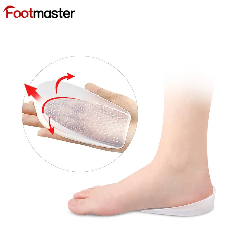Силиконовая подушка для пятки FootMaster амортизация ударов декомпрессионная