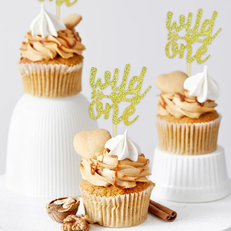 Топпер для торта на день рождения блестящий золотой красный синий топ флаг