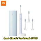 Электрическая зубная щетка Xiaomi Sonic T500C, беспроводная перезаряжаемая Водонепроницаемая ультразвуковая зубная щетка Mijia, работает с приложением Mijia Oral chean