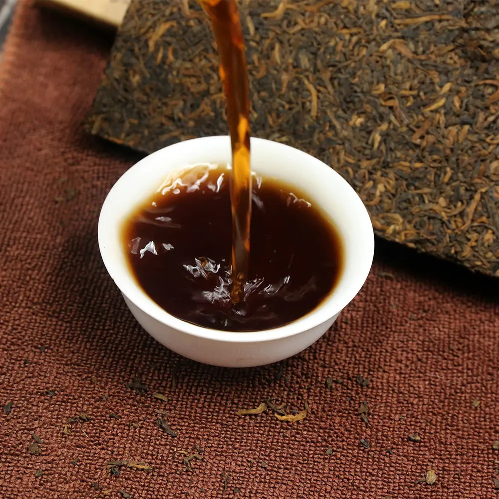 Китайский чай Yongzhen Ripe Pur Erh &quotPalace Pu Tea Brick&quot Shu Box 250 г 2019|Чаедробильные машины| |