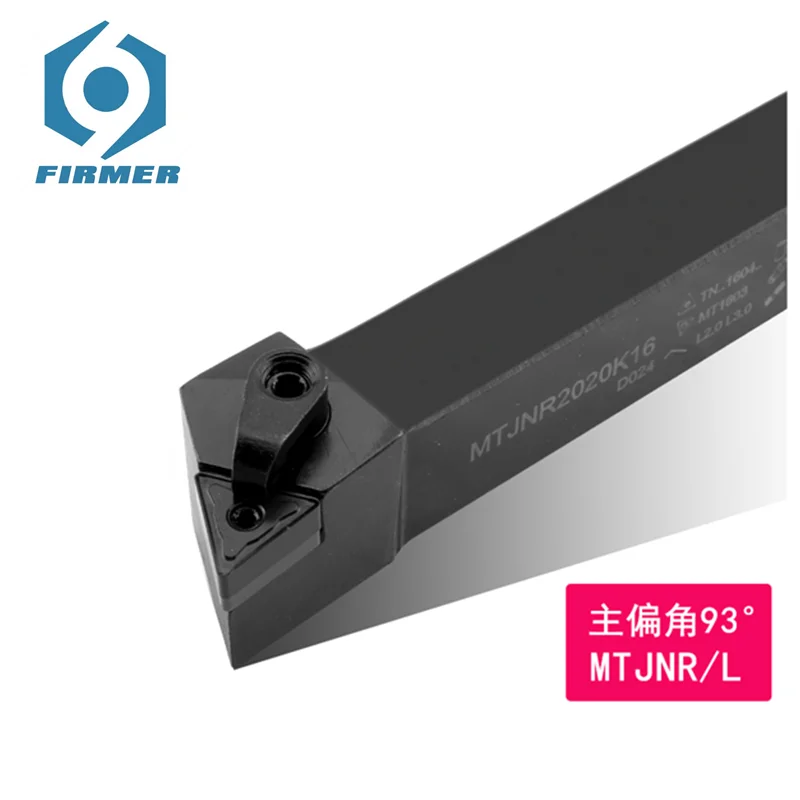 

Токарный инструмент с ЧПУ держатель MTJNR2020K16/MTJNL2525M16 держатель для внешнего токарного инструмента токарный резак угол 93 ° для твердосплавных ...