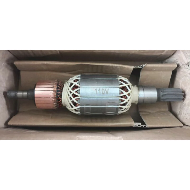 110В ротор Commutator 1 Набор для Bosch GSH 27 VC 11304 1614011100 прочный|Детали инструментов| |
