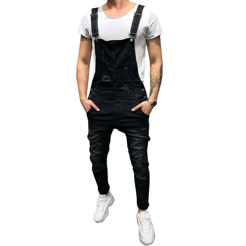 

Men's Jeans Overalls Pants Overalls Pocket Pants for Men Trousers Streetwear Fashion Mens Clothing Overalls