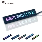 FREEZEMOD RGB графическая карта задняя панель GPU Поддержка RGB боковая панель RTX3090 GTX ROG 5V 3PIN ARGB AURA SYNC PC чехол DIY MOD