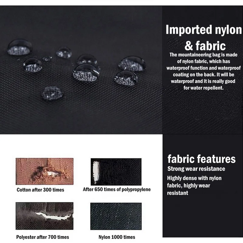 

Male Backpack For Men Fishing Camping Men's Bag Nylon Waterproof Backpack Outdoor Tactical Backpack Sports Camping Equipment