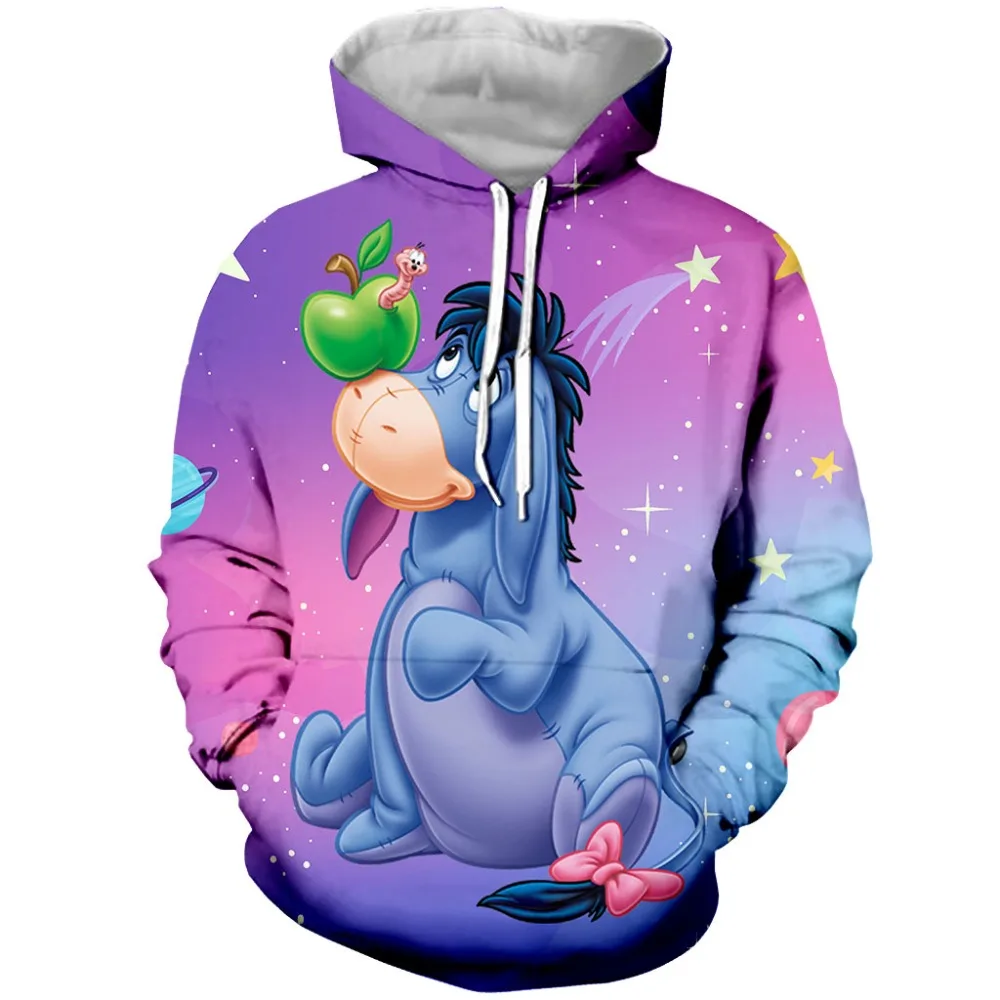 

Animal pony cartoon hoodie unisex 3D printing autumn cartoon anime hoodies casual sweatshirt
