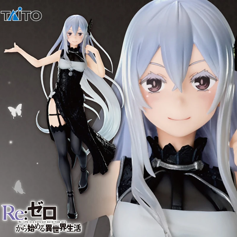 

Judai Original Taito Coreful Re Zero Starting Life in Another World From Zero Echidna China Dress Action Figure Model Doll Toys