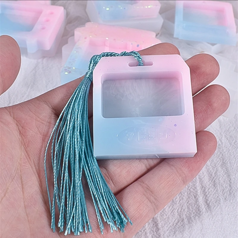 Resin Shaking Cup Mold Silicone Casting Epoxy Quicksand Hollow for Keychain Pendant Jewelry Making K3ND | Украшения и аксессуары