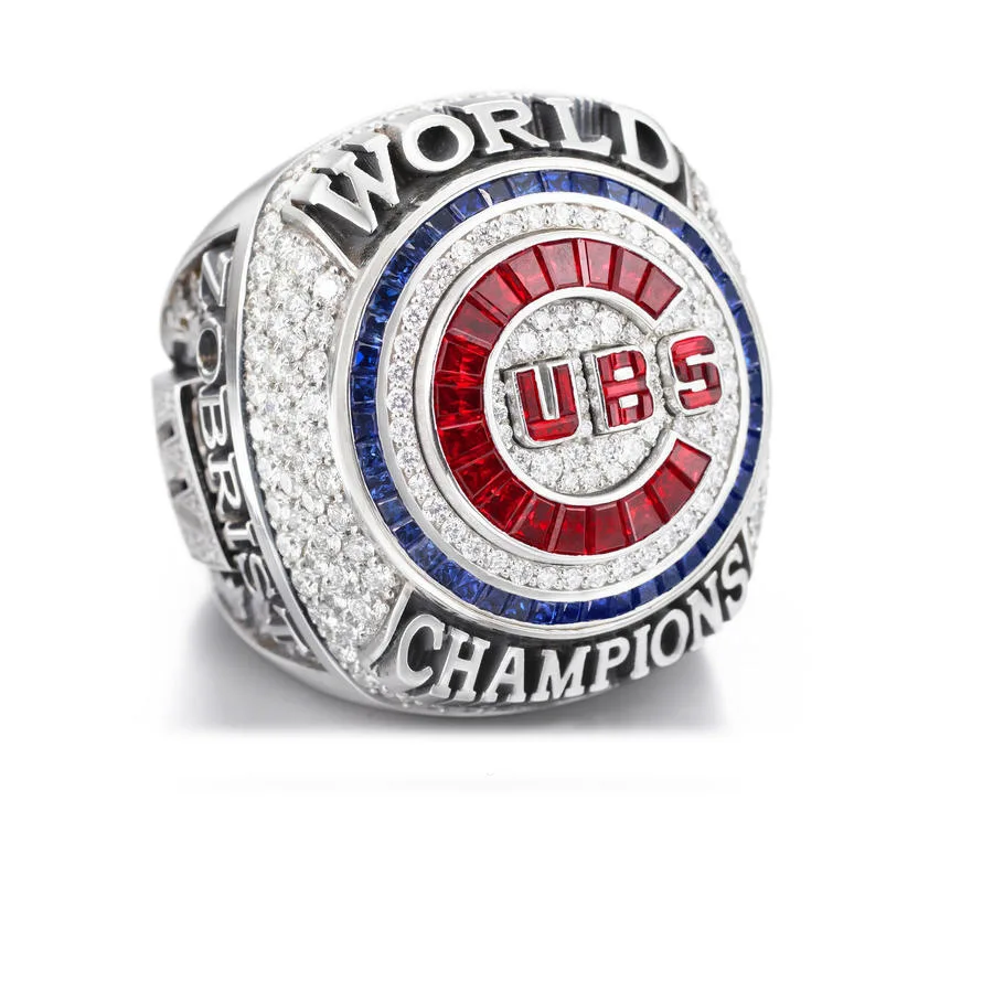 

2016 Chicago Cubsbaseball World Championship Memorial Ring Ball Game Lovers Customized Gift Free Shipping