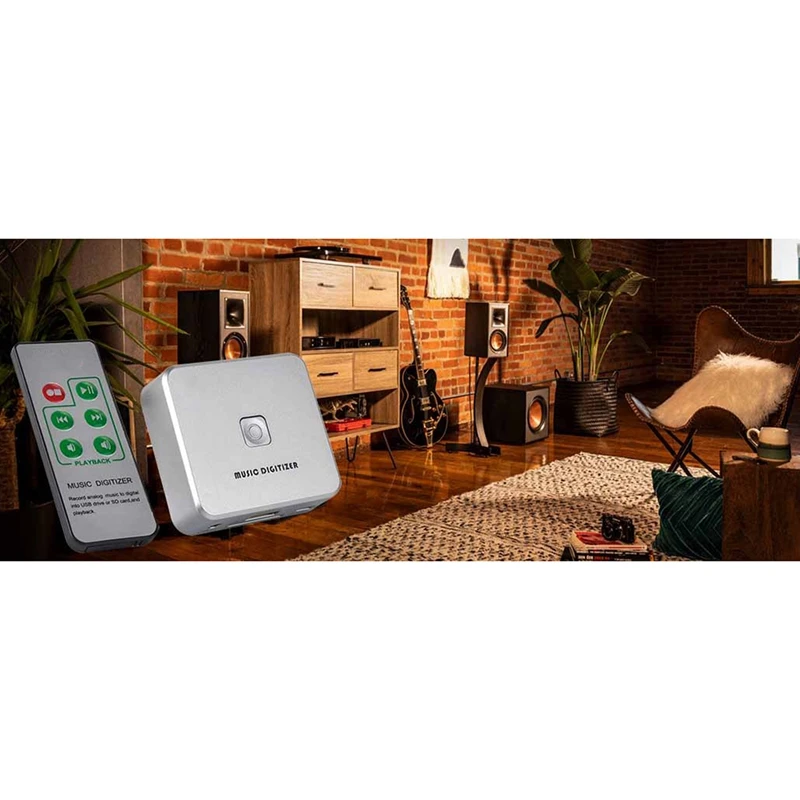 Музыкальный дигитайзер аудиозахвата Регистраторы коробка конвертируйте старые