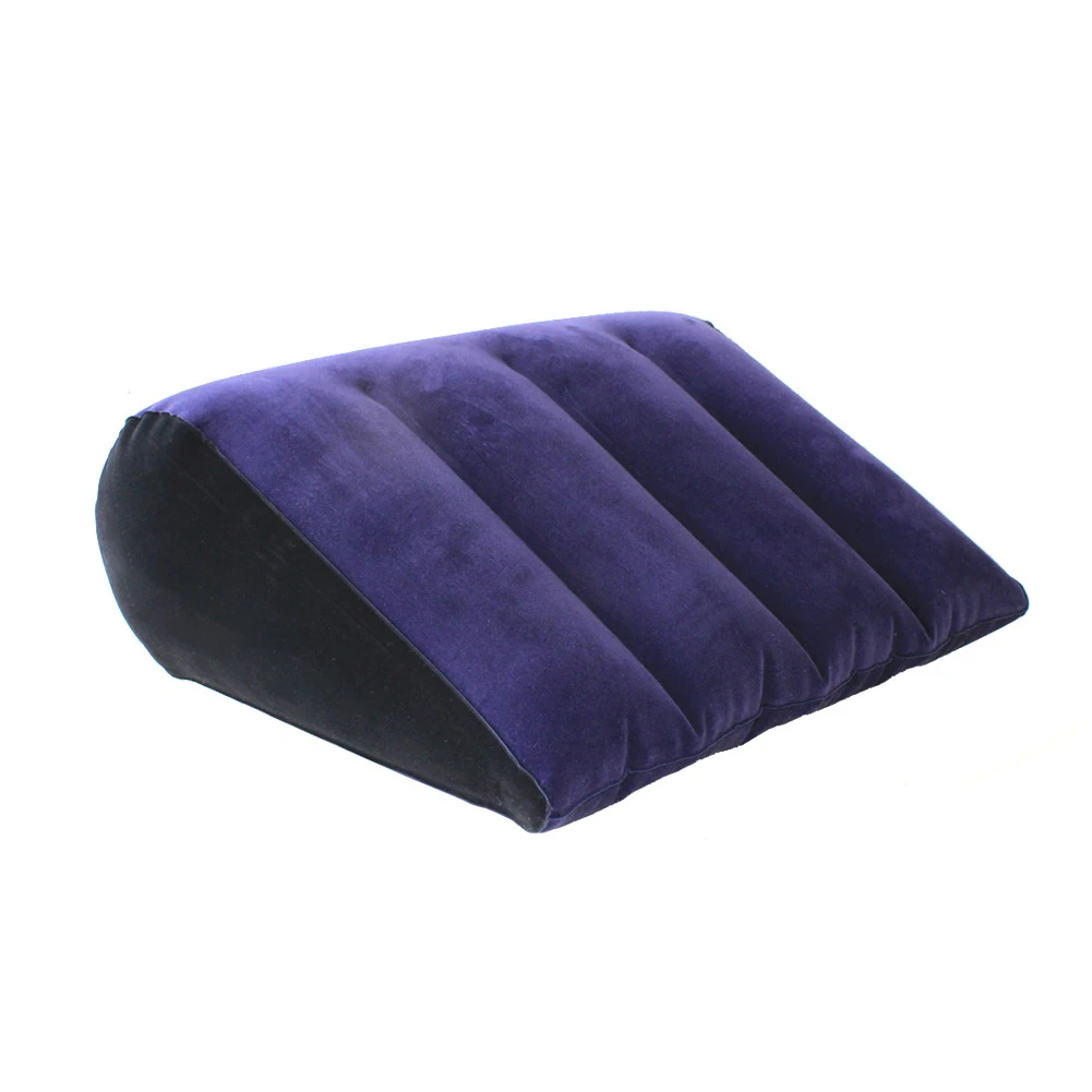 Надувная подушка для любви с клиновидным местом пар подушки воздушным надувом