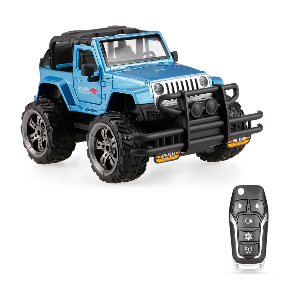 1369-9 Snow Leopard Super Pioneer Gravity Sensing Programmable Buggy 2.4G 1/24 Alloy RC Off-road Car with Light |