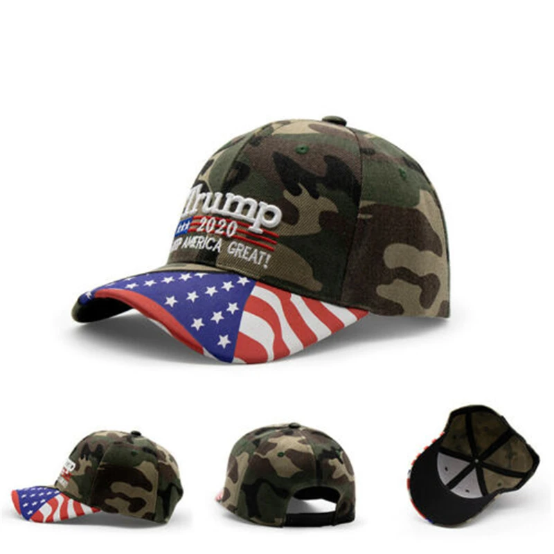 Бейсболка Trump 2020 камуфляжная бейсболка американский флаг шапка из дуба Моха