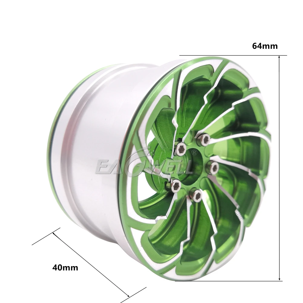 4x22 дюйма rc алюминиевый сплав beadlock