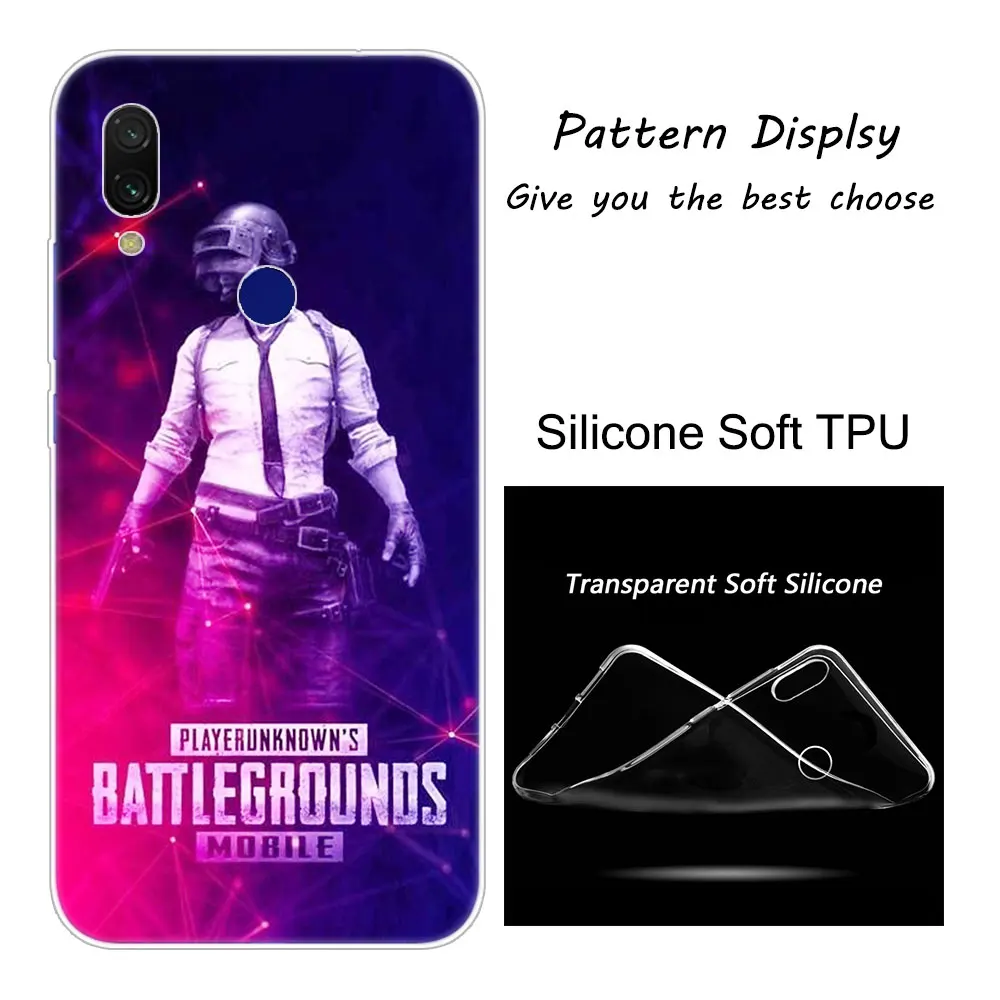 002 Горячие PUBG игры мягкий силиконовый чехол для Xiaomi Redmi K20 Pro 8 8A 7 7A 6 6A 5 Plus S2 Note 8 iPhone 7 6 Plus 5 iPad Pro 4 4X Модный чехол с принтом" - Цвет: 002