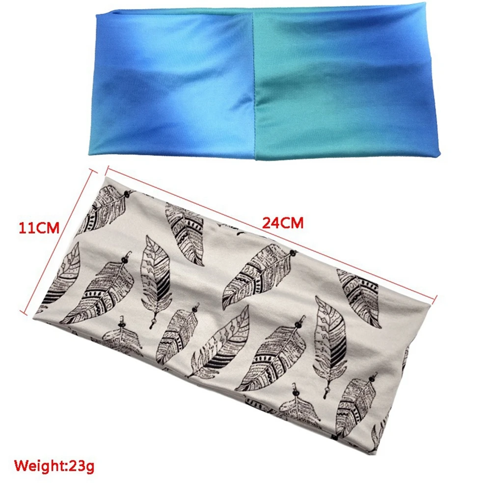 Женский головной убор эластичная широкая повязка на голову Спортивная Повязка