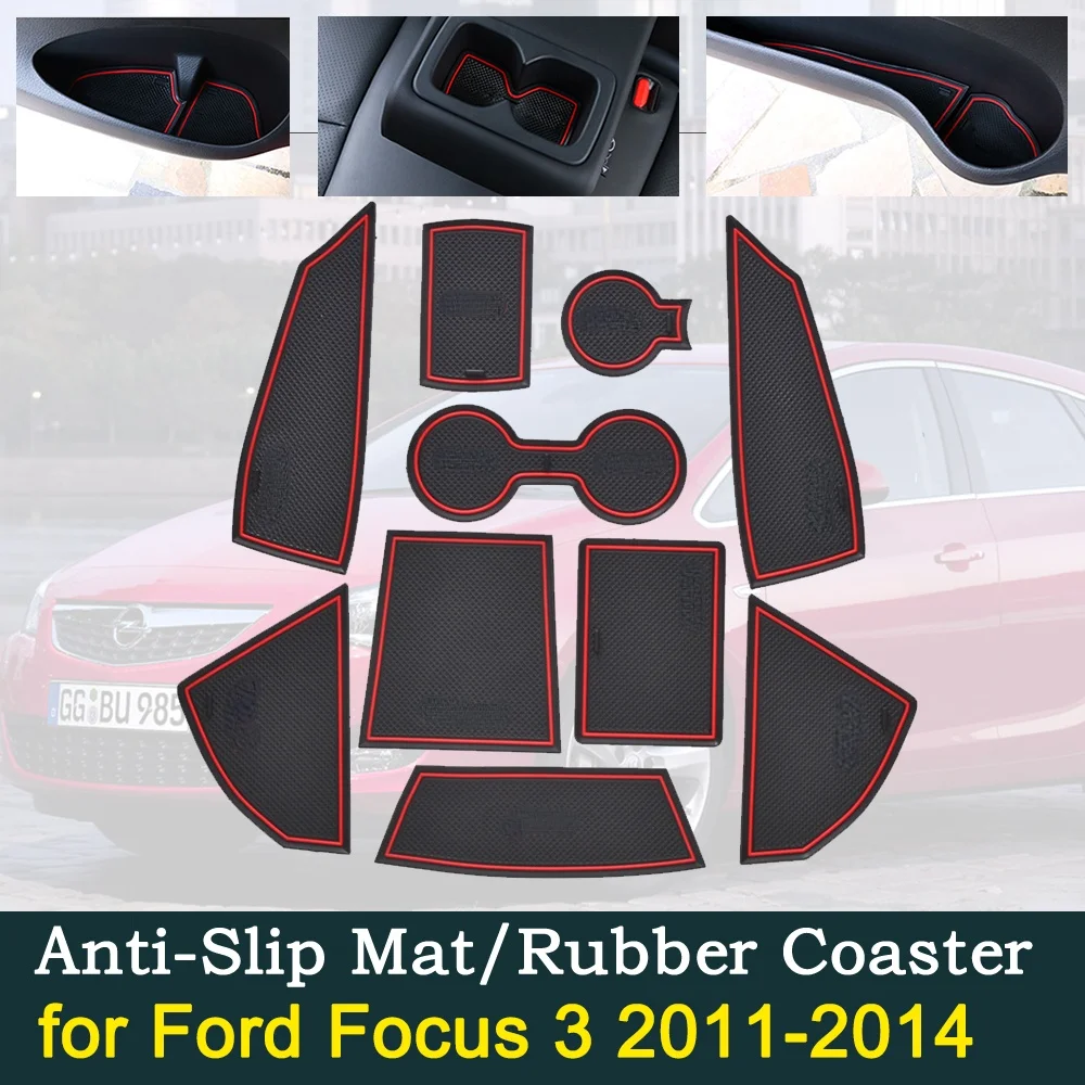 

Противоскользящая резиновая подушка для автомобильной двери, красная прокладка для разъема для ворот, для Opel Astra J Vauxhall Holden 2010 ~ 2015, аксессуар...