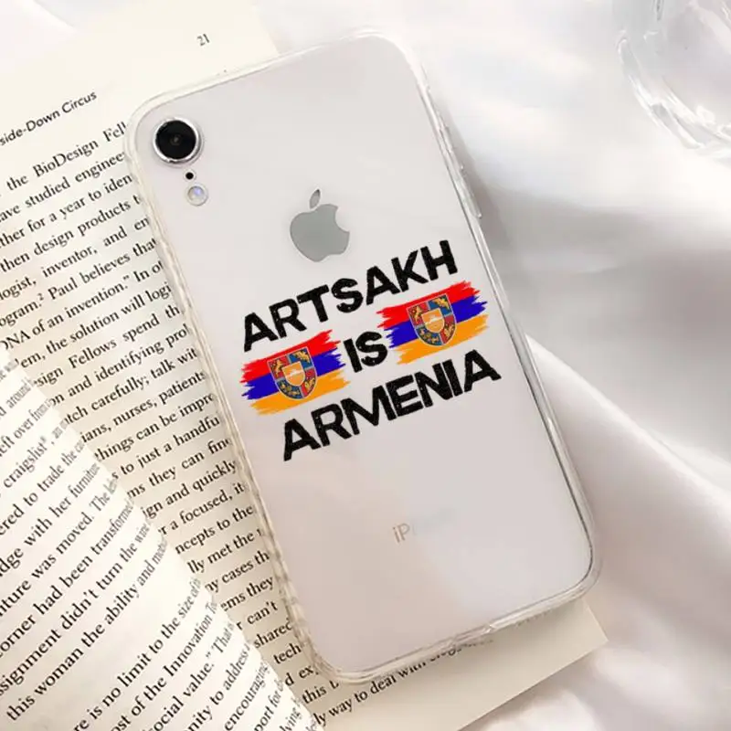 Чехол для телефона с арменским флагом iphone 13 11 12 pro XS MAX 8 7 6 6S Plus X Женский чехол 2020 XR |