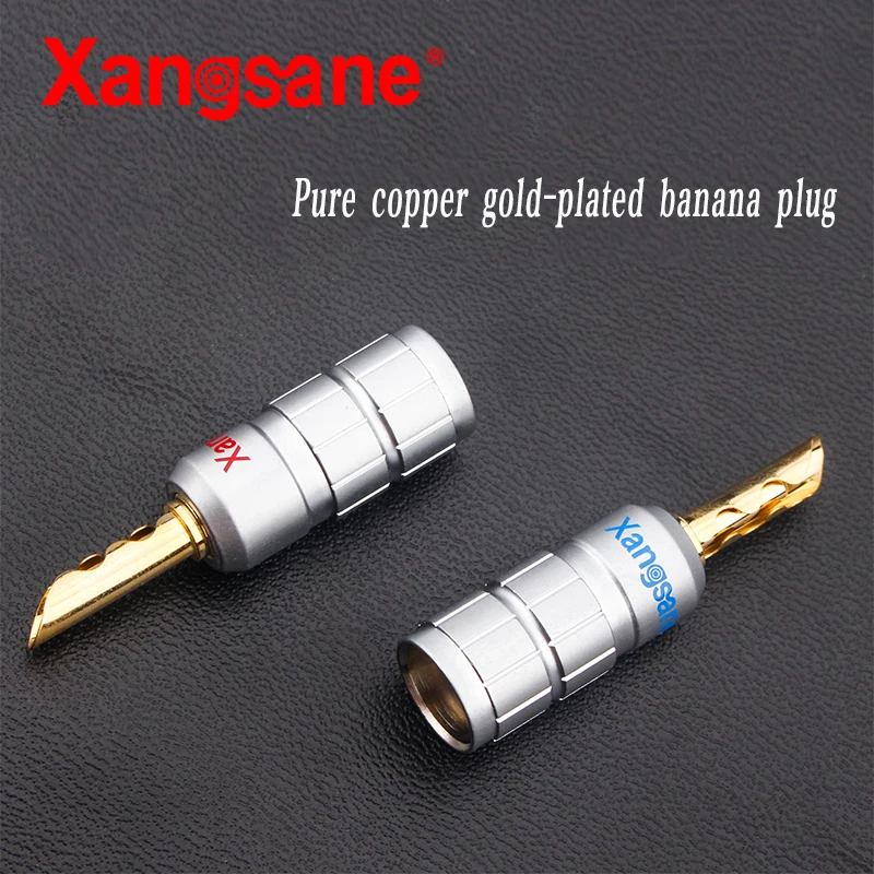 8pcs/20pcs/50pcs/100pcs pure copper sawtooth banana plug horn power amplifier audio screw solder-free | Электроника