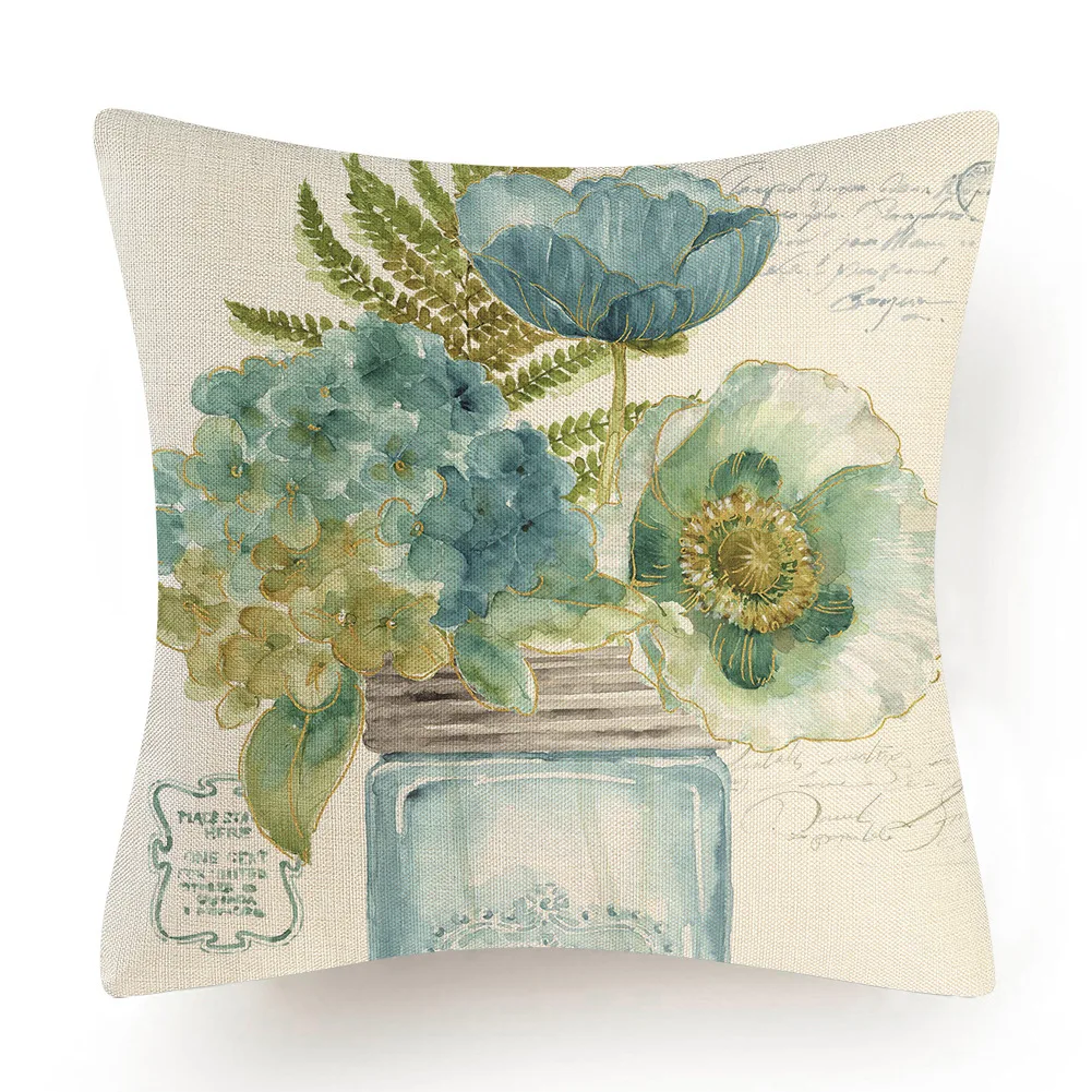 Винтажная декоративная наволочка в виде бабочки цветов дивана - купить по