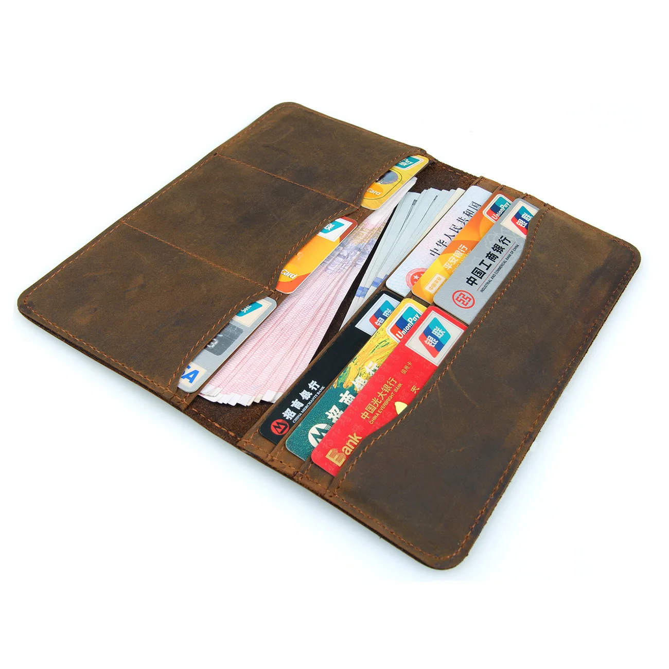 

Passport Bags License Air Ticket Cover Protective Sleeve Cow Leather Men Purse / Wallet Genuine Leather