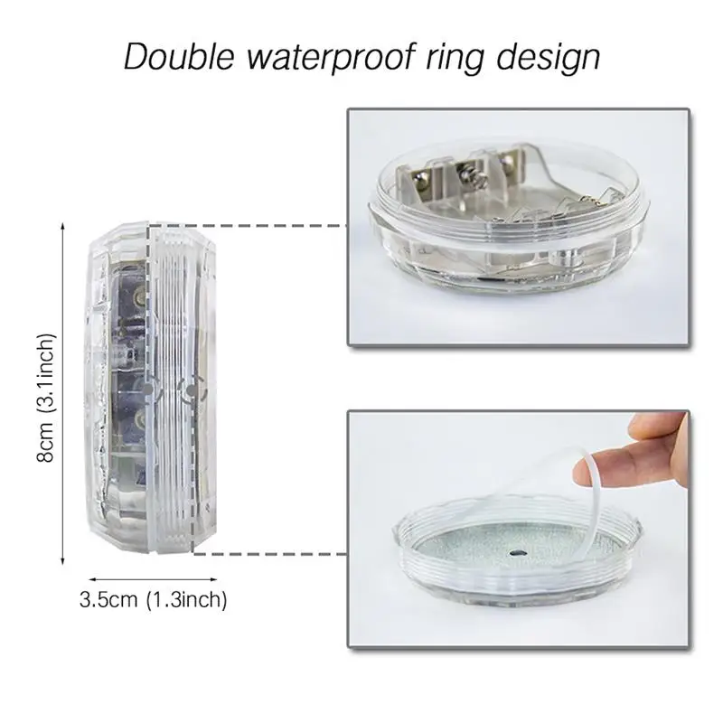 Лампа для дайвинга с 13 светодиодов Дистанционное Управление светильник фонтан