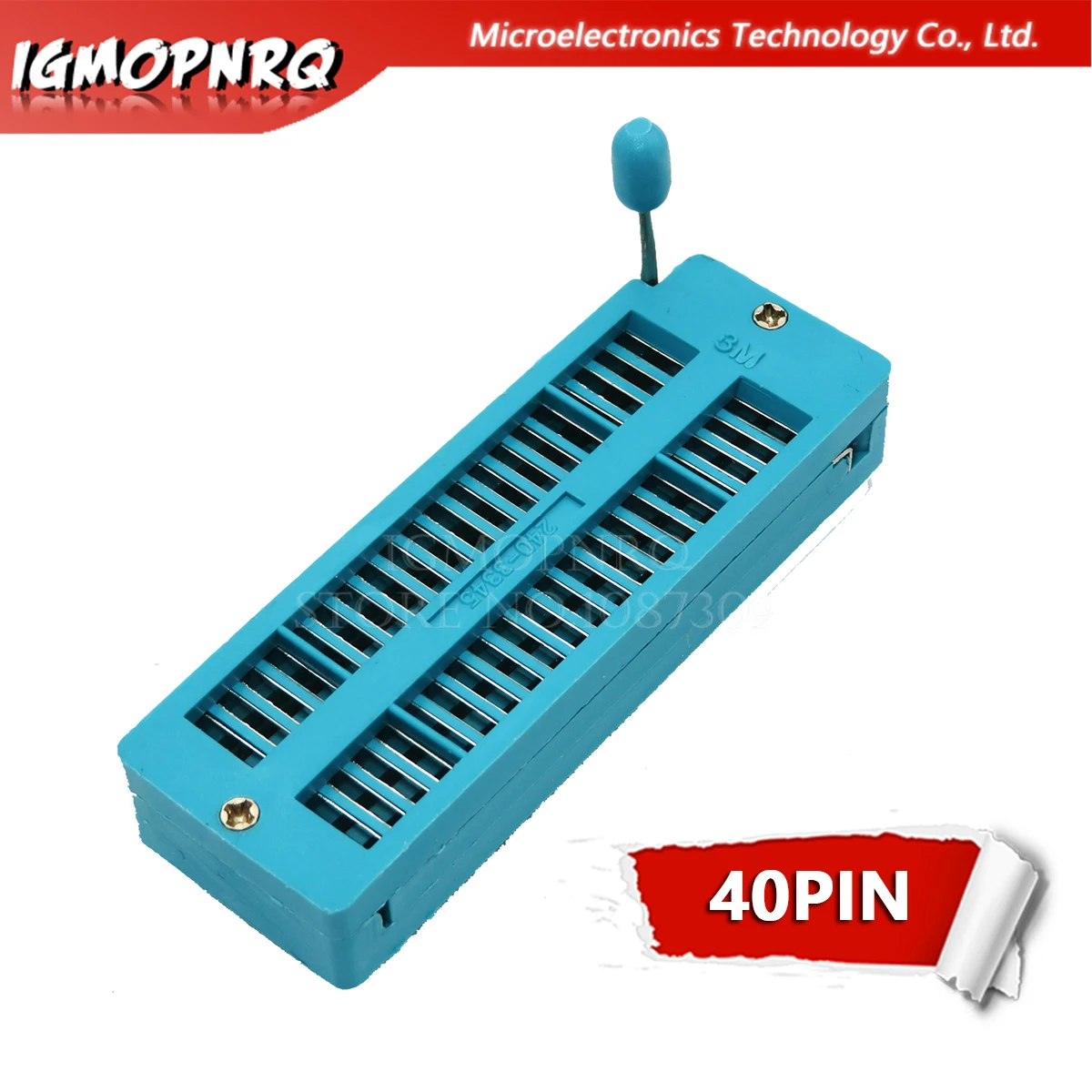 40P 1 шт. 14 16 18 20 24 28 32 40 P Pin 2,54 мм Зеленый DIP Универсальный ZIF IC Разъем тестовый паяльник с разъемом типа IC Разъем тестовое сиденье - Цвет: 40P