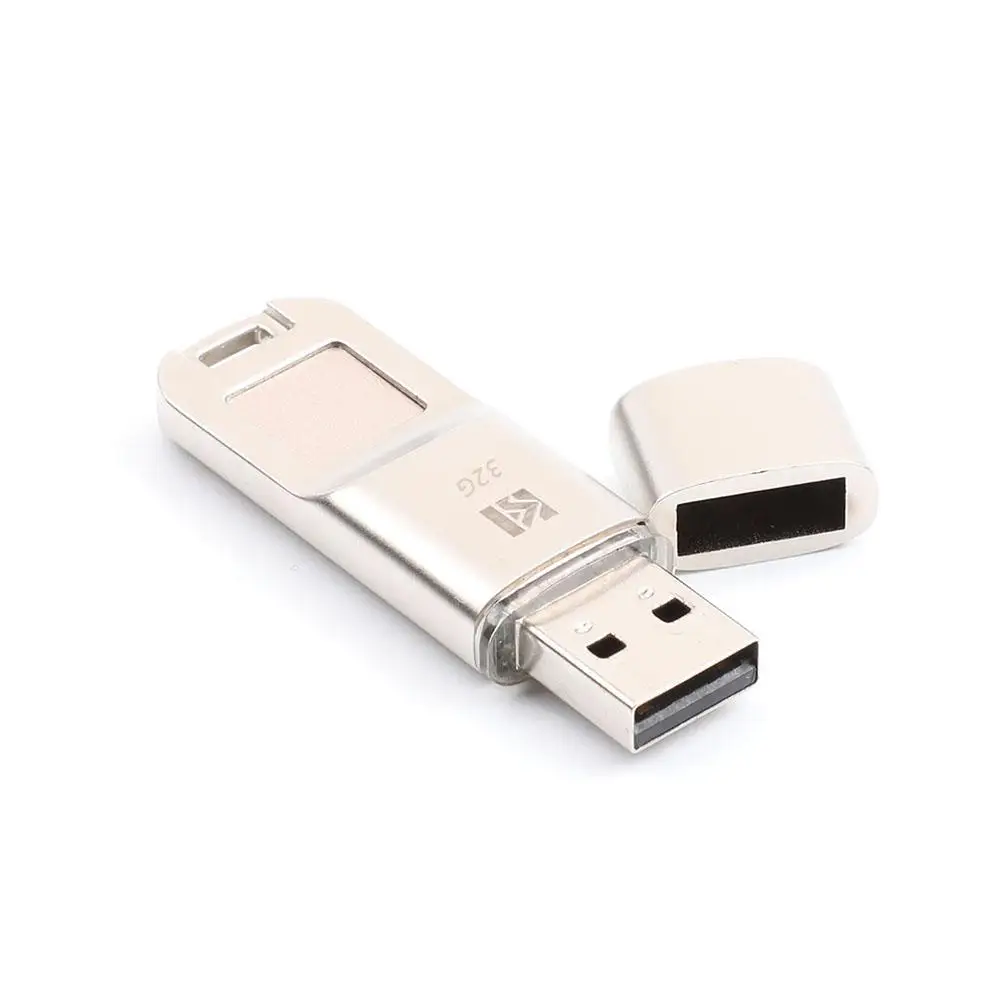 16/32/64G отпечатков пальцев блокировка USB 2,0 безопасности U диск флэш-накопитель USB Memory Stick мини ручка привода
