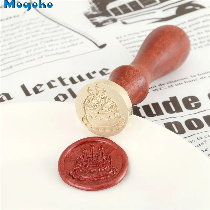 Восковые штампы Mogoko 25 мм конверты для украшения мм|Штампики| |