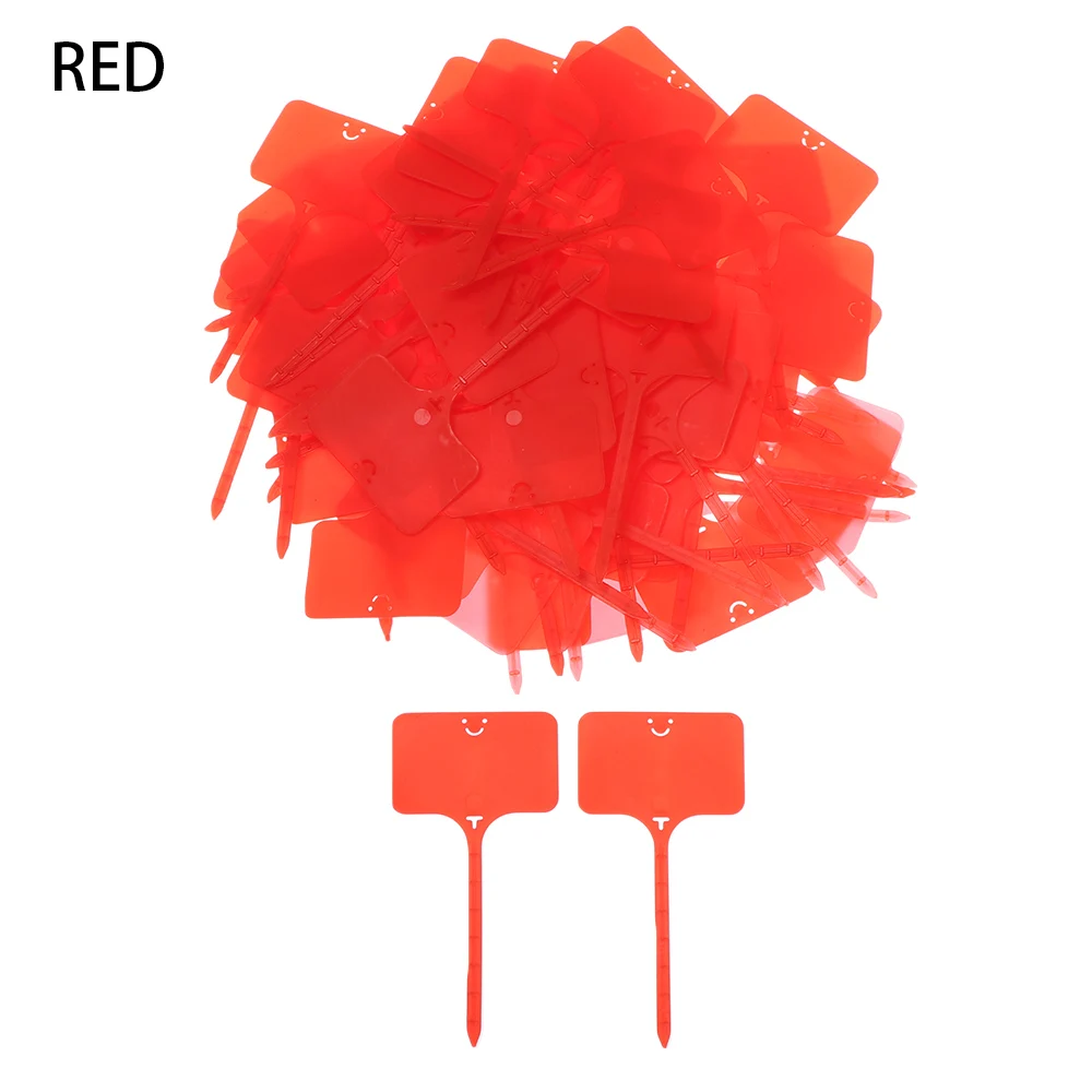 100 шт. Т-образные садовые этикетки для сортировки растений | Дом и сад