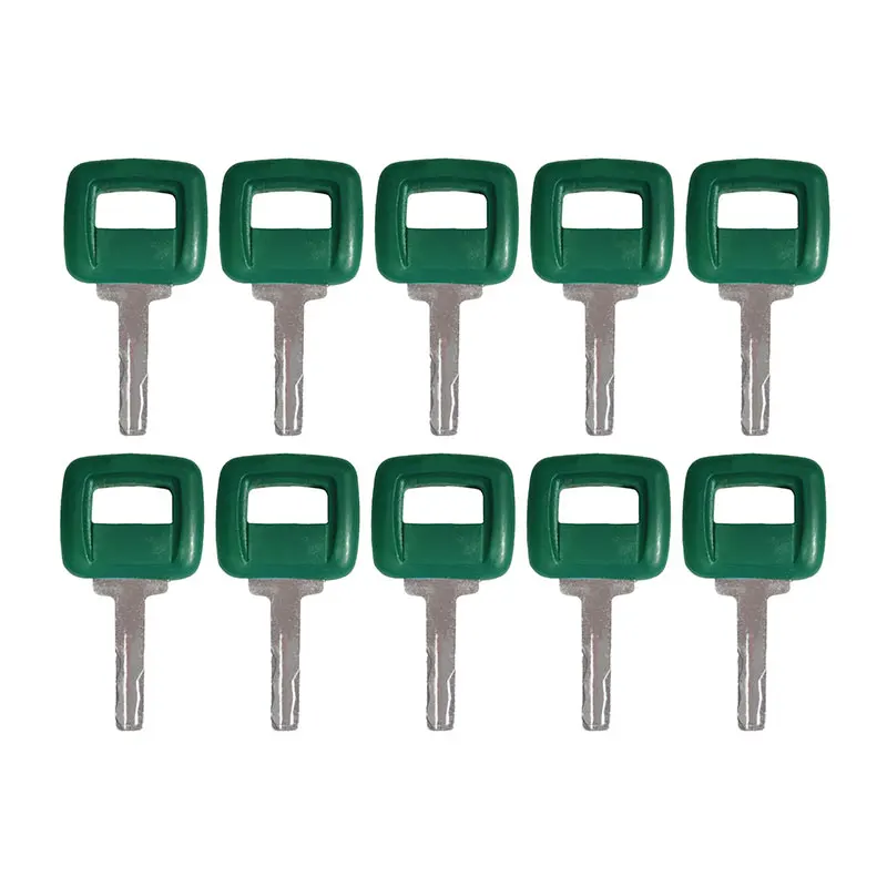

10PCS Ignition Keys For Volvo Articulated Hauler Model A20C A20C A25C A25C VOLVO BM A25D A25E A30