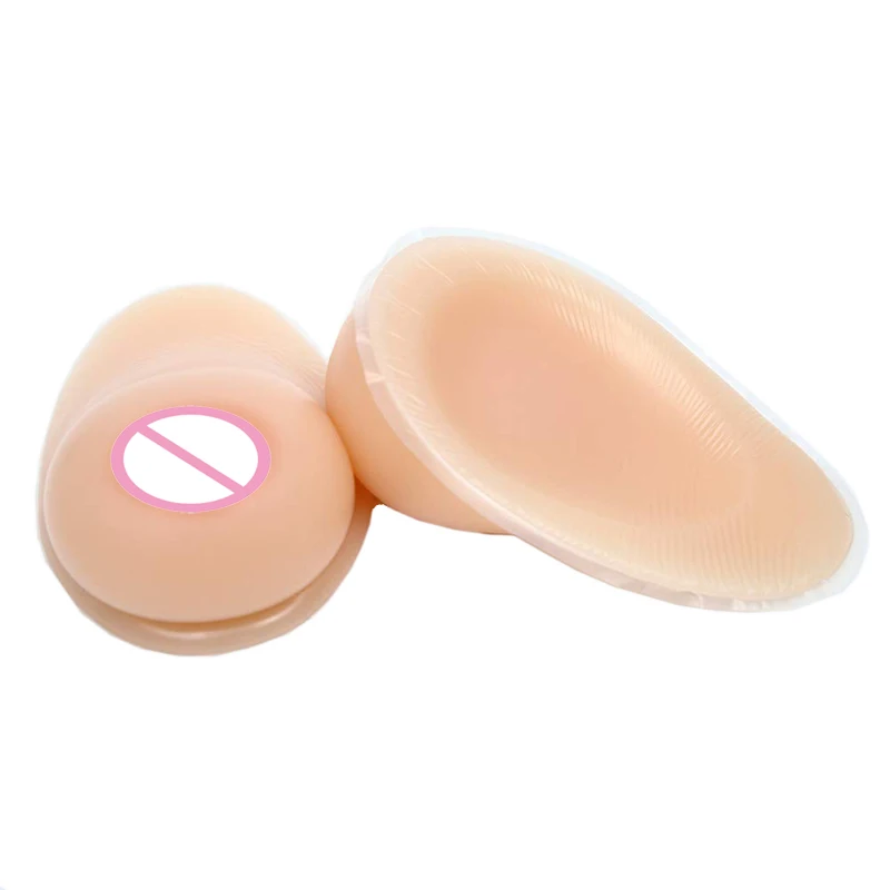 Реалистичная самоклеящаяся силиконовая форма для груди с естественным протезом