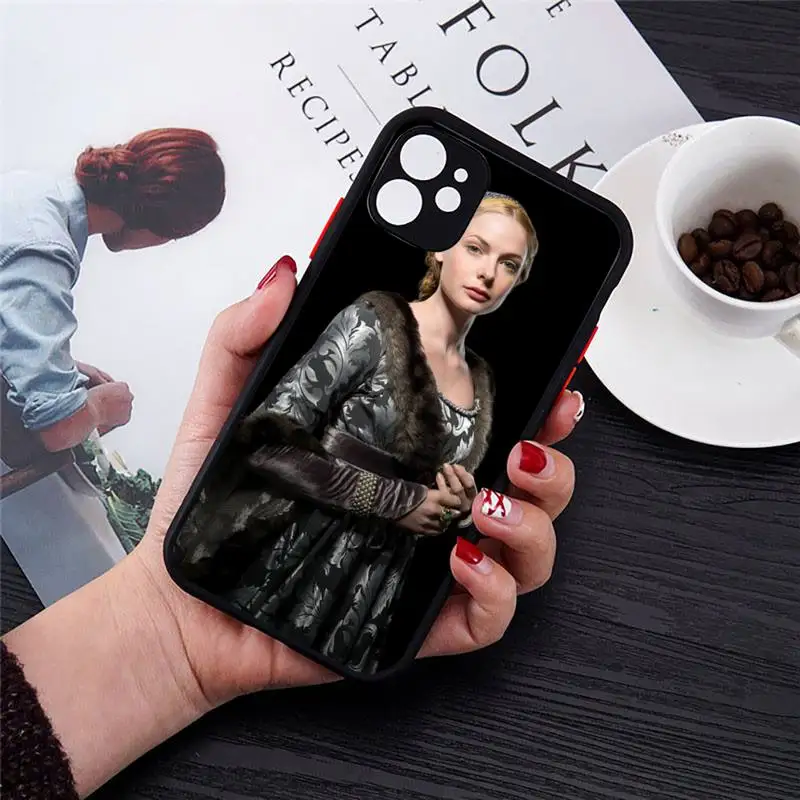 

The White Queen movie Phone Cases Transparent Matte for iPhone 7 8 11 12 s mini pro X XS XR MAX Plus cover funda