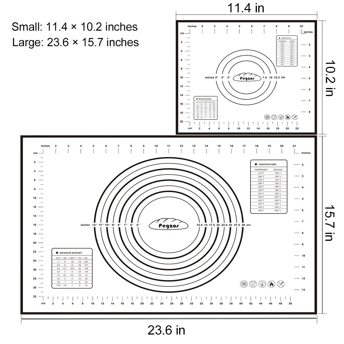 Силиконовые выпечки с чешуей стекловолокна прокатки тесто pad антипригарные