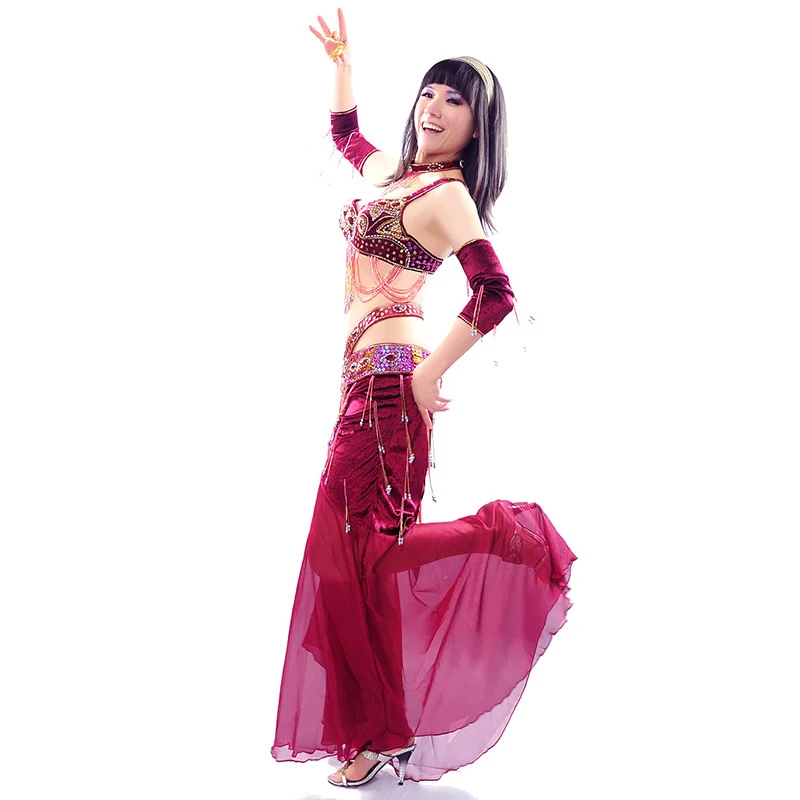 Женский комплект для танца живота откровенный костюм одежда выступления на
