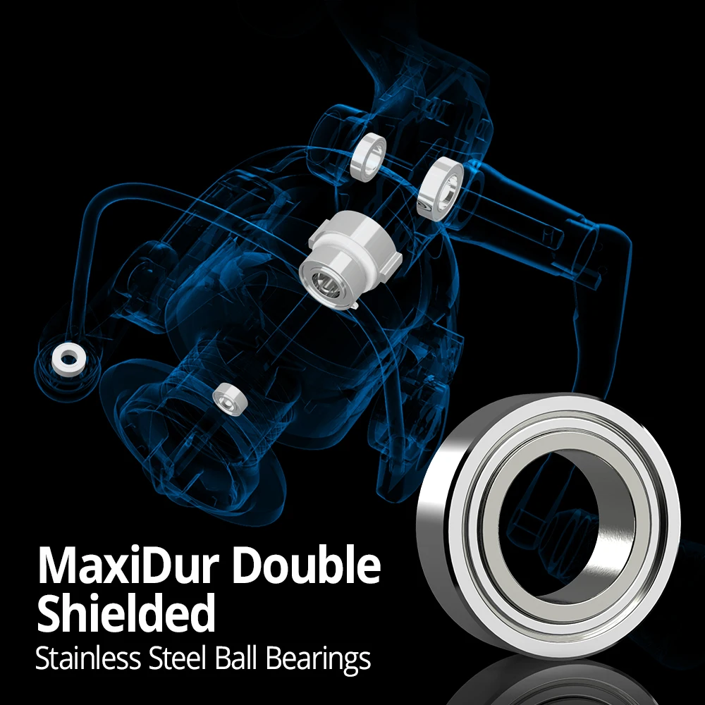 KastKing Crixus 9kg Max Drag Spinning Fishing Reel Graphite Body Carbon Fiber Washer 5.2:1/4.5:1 Gear Ratio Coil | Спорт и
