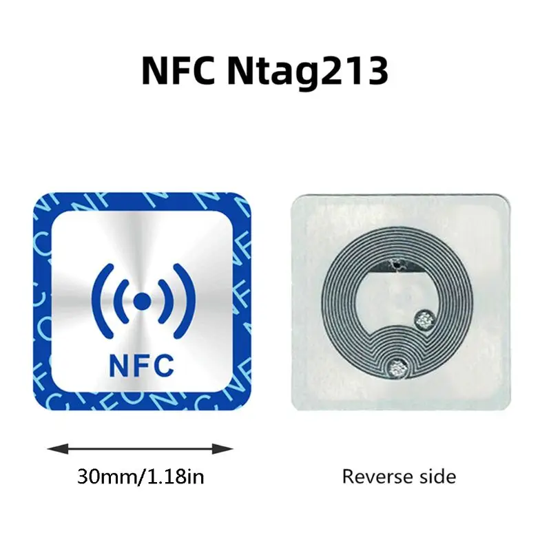 Универсальные NFC-метки Ntag213 антиметаллические наклейки NTAG 213 металлические