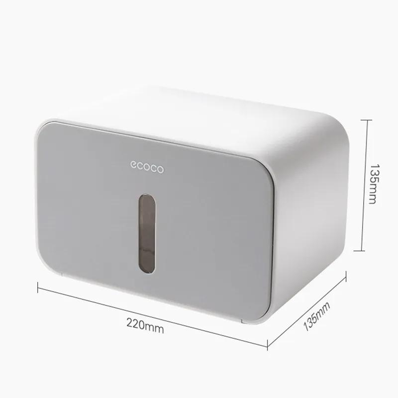 Держатель для бумаги туалета водонепроницаемый настенный лоток туалетной рулон