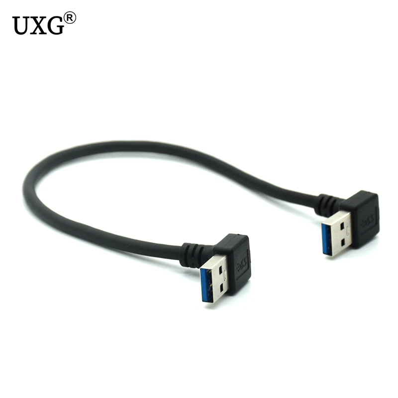 USB 3 0 type A 90 градусов прямоугольный кабель для передачи данных типа компьютера с