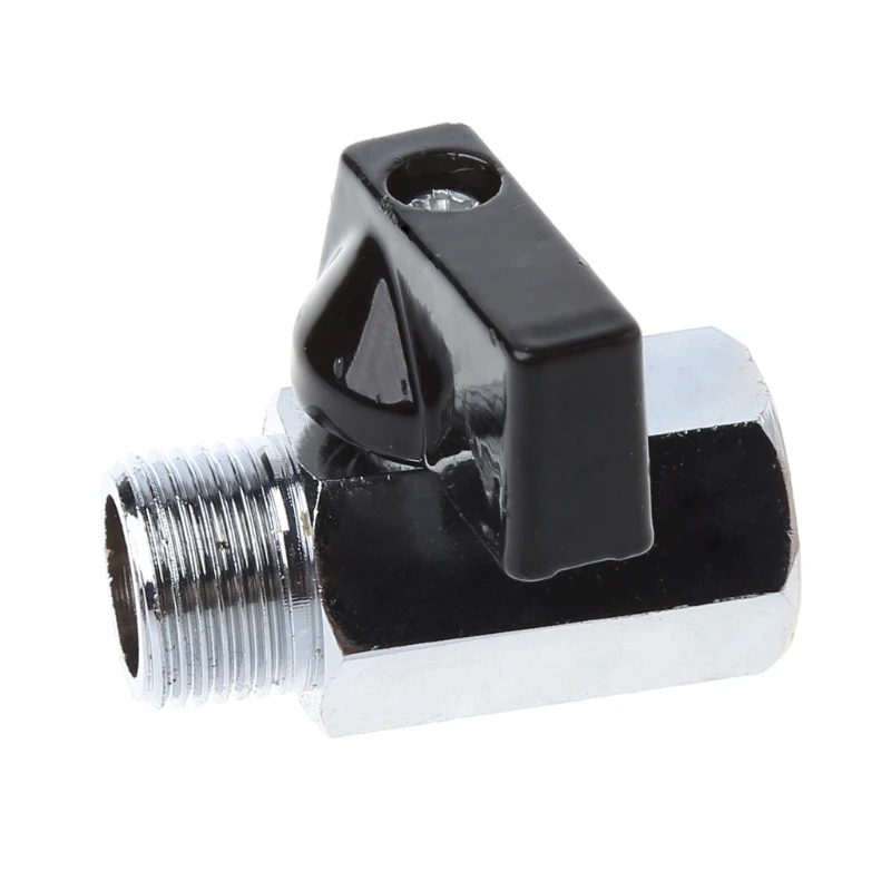 Латунный Мини шаровой клапан 3/8 &quotBSP штыревой к женскому резьбе воздушный