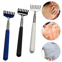 stainless steel claw back scraper telescopic retractable back scratcher extendible body massage hackle itch stick health care