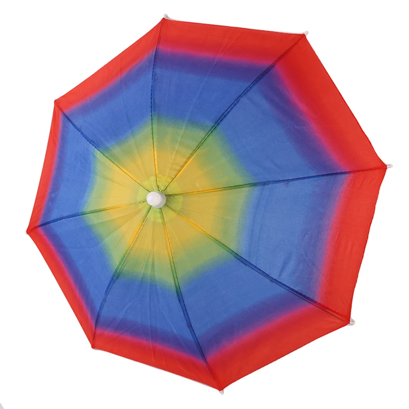 Portable Head Umbrella Hat Foldable Rain Gear Fishing Anti-Rain Anti-Sun Adults Children Outdoor Sports Cap 2023 |