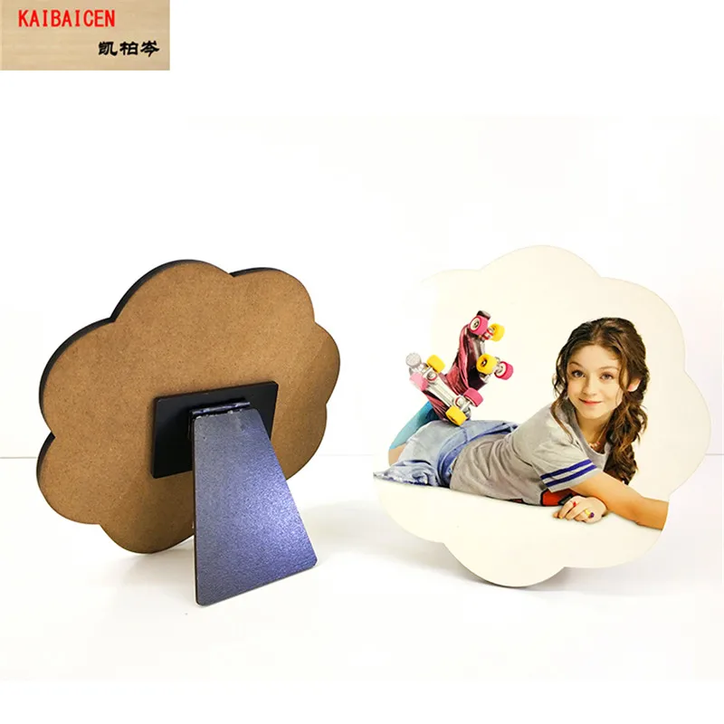 Мода DIY сублимационный из ДВП пустой плоская фаза любовь семья фоторамка для