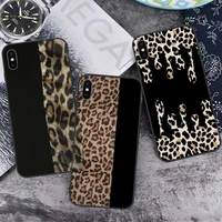 leopard print pattern phone case for iphone 13 12 11 mini pro xs max 8 7 6 6s plus x 5s se 2020 xr
