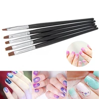 357pcs plastic nail art brushes pens uv gel polish painting design beauty nail art tool manicure accessories nail brush