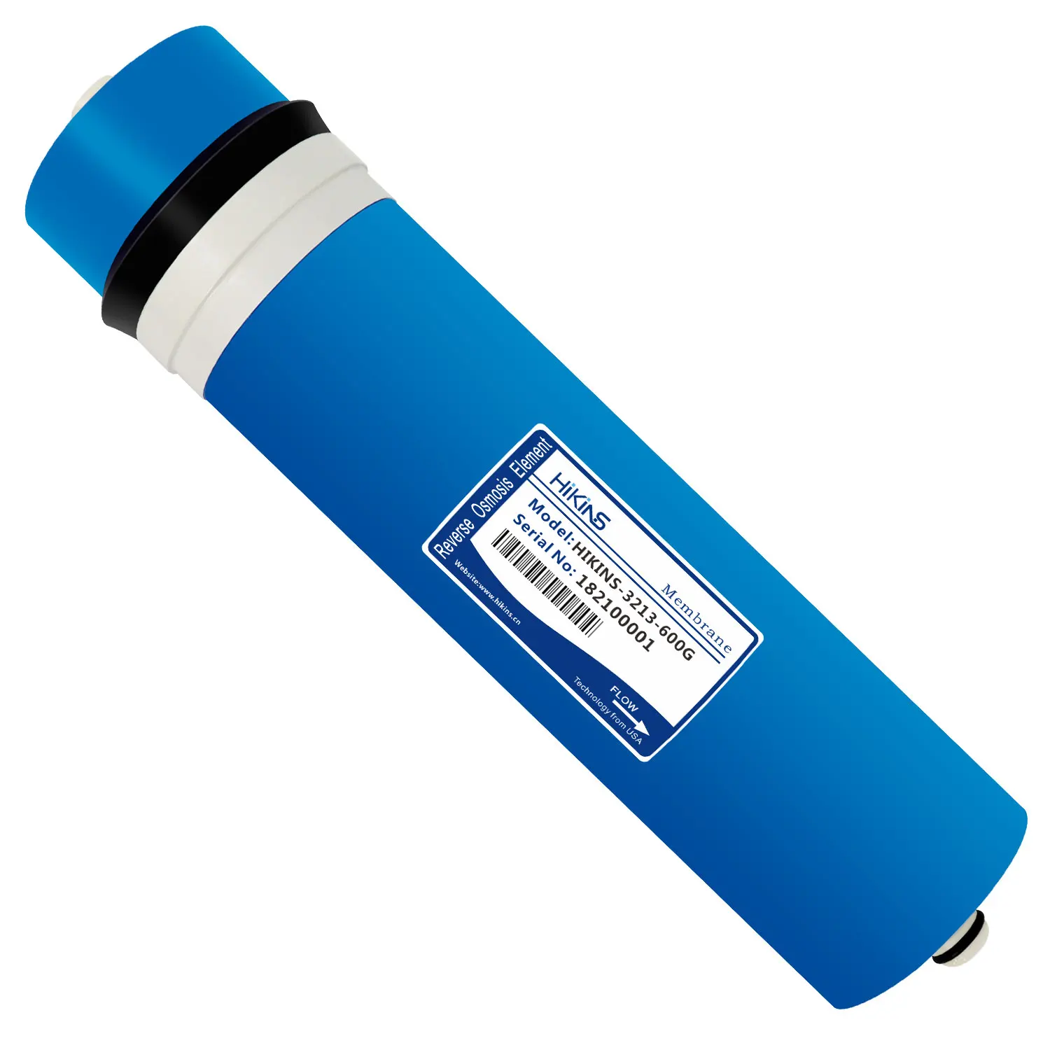 

Детали для фильтра питьевой воды Hikins 3213-600GPD отечественная Мембрана обратного осмоса с высоким потоком и низким давлением