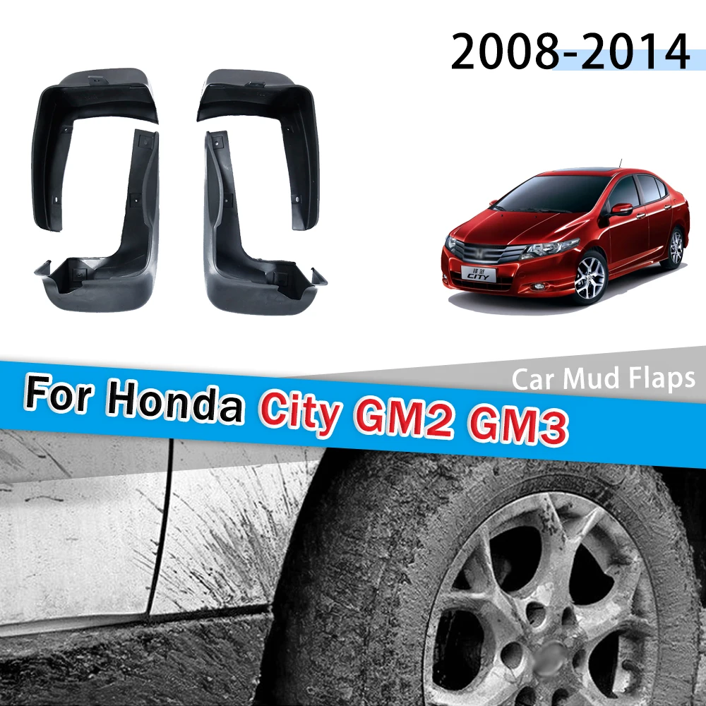 

Брызговики для Honda City GM2 GM3 2008 ~ 2014, брызговики для автомобиля, брызговики, брызговики, аксессуары для 2009 2010 2011 2012 2013