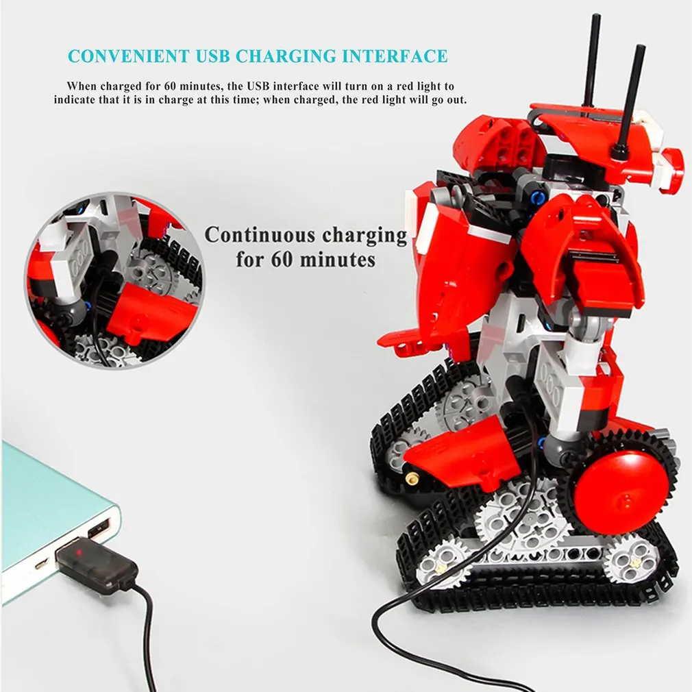 RC App управление робот DIY собранные игрушки Новая моторная техника функция набор роботов строительные блоки кирпичи детские игрушки рождественские подарки