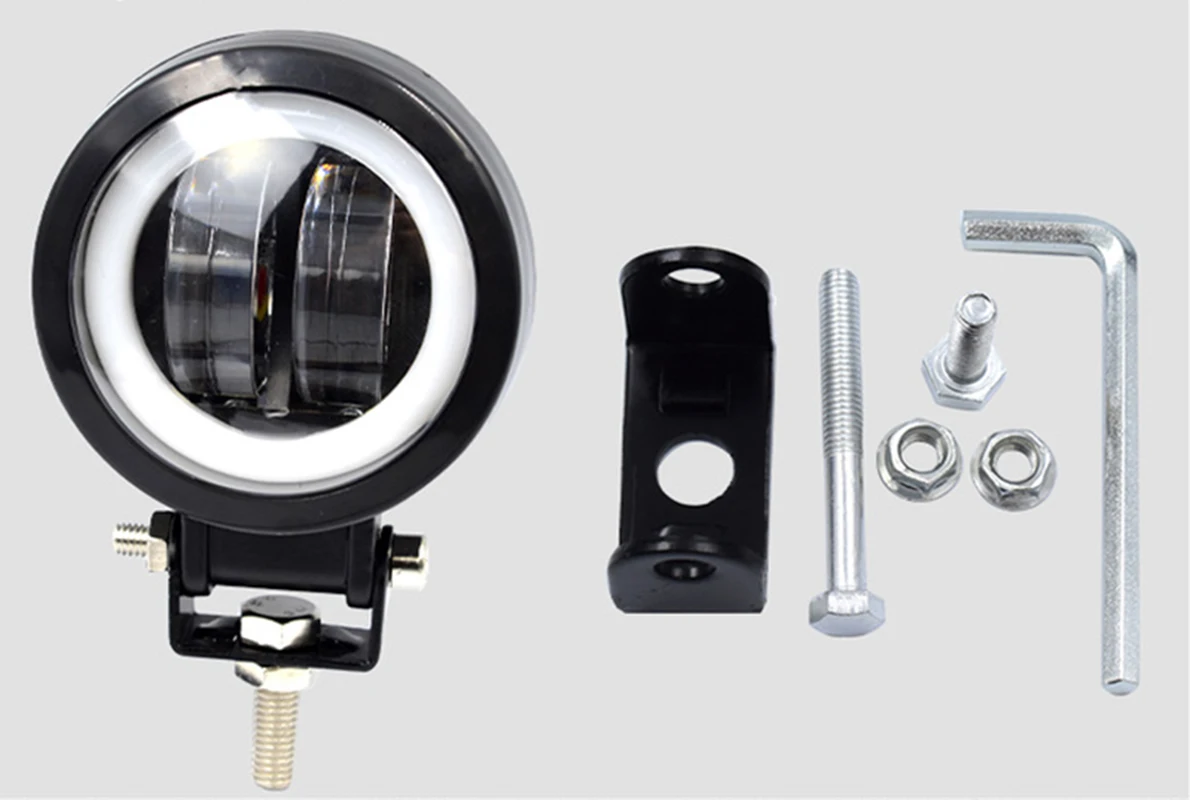 1 шт. водонепроницаемый круглый светодиодный светильник ангельский глаз |